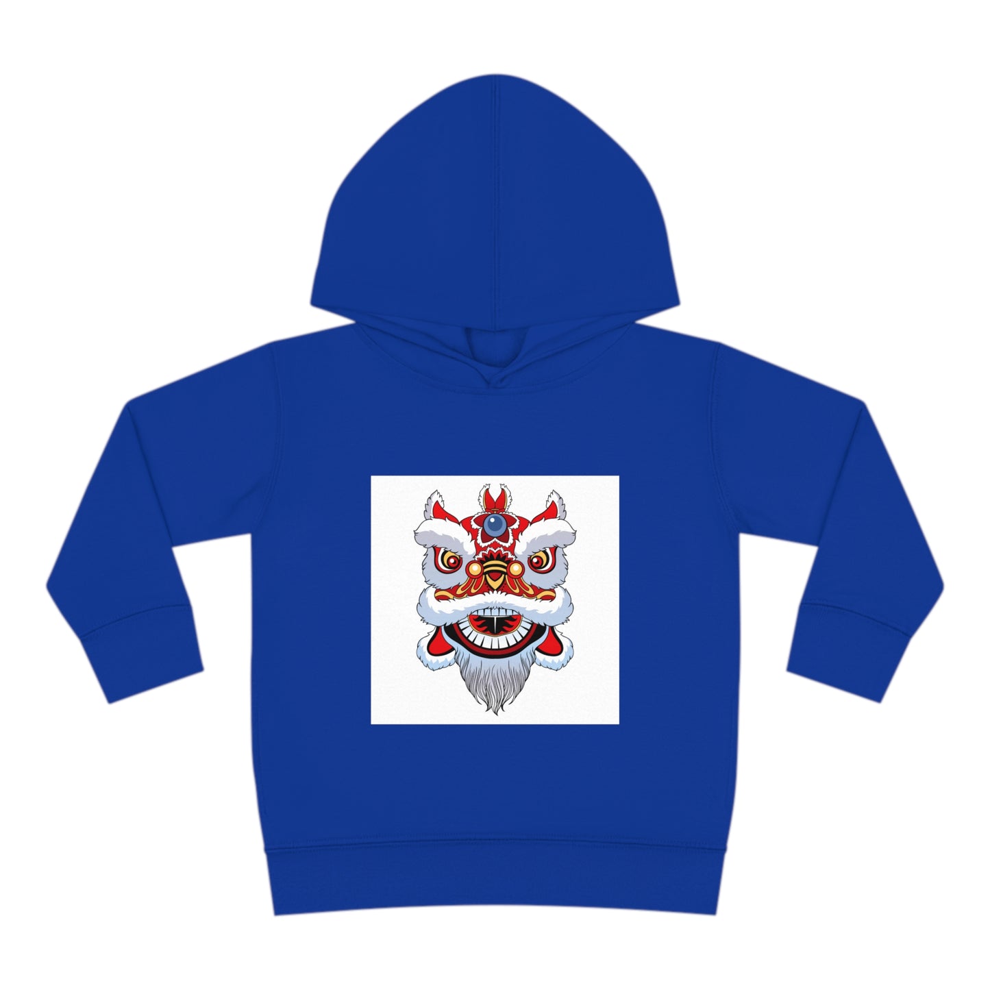 Lion Dance Toddler Pullover Fleece Hoodie