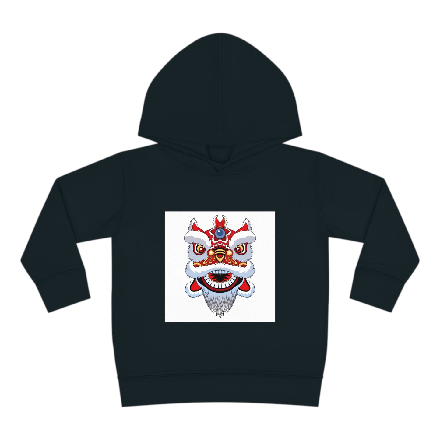 Lion Dance Toddler Pullover Fleece Hoodie