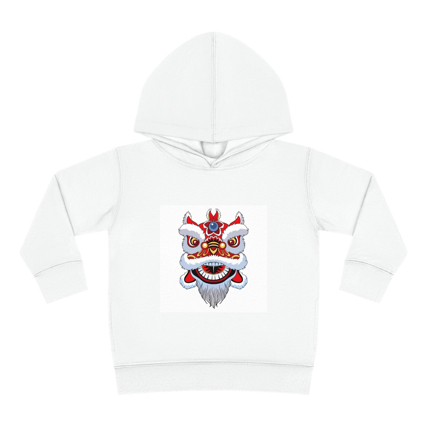 Lion Dance Toddler Pullover Fleece Hoodie