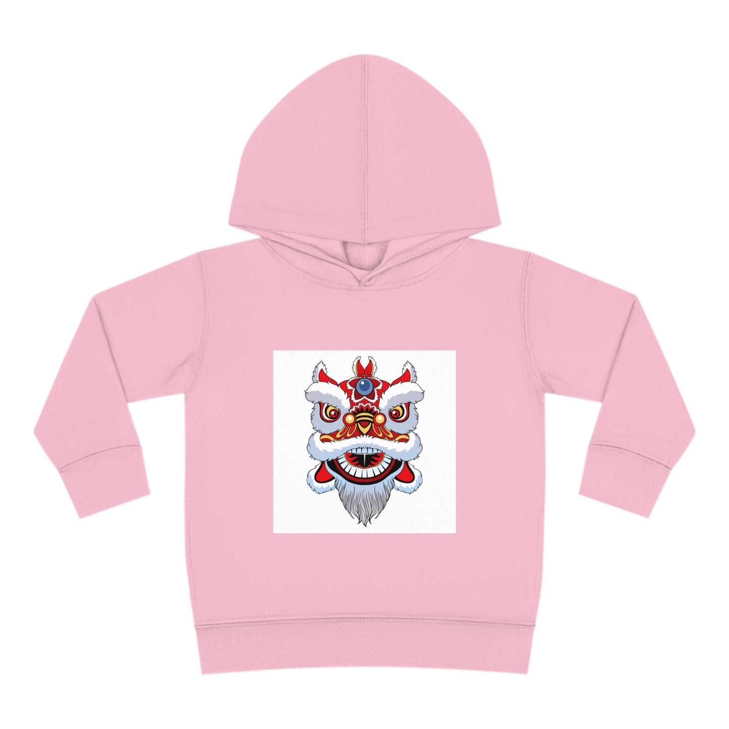 Lion Dance Toddler Pullover Fleece Hoodie