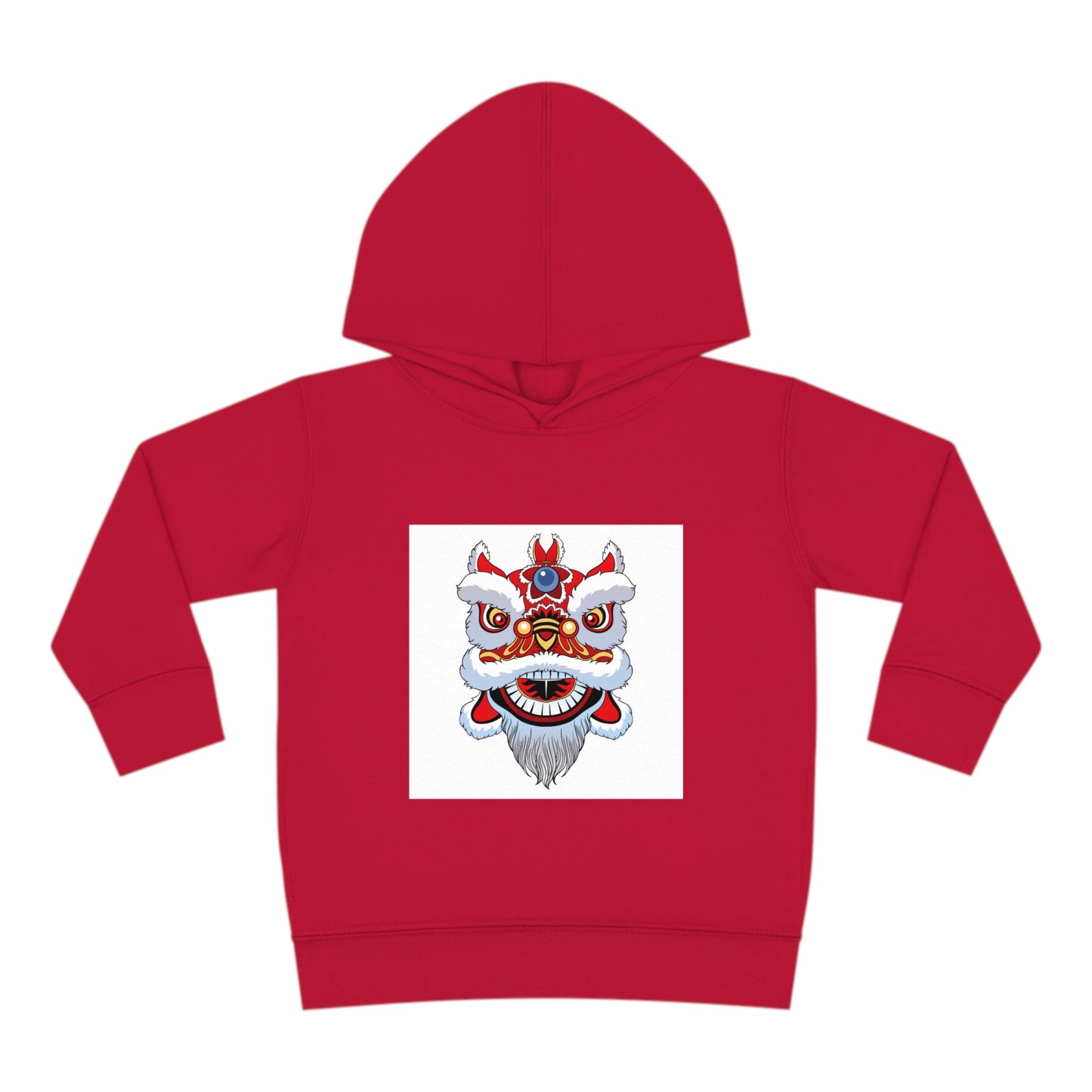 Lion Dance Toddler Pullover Fleece Hoodie